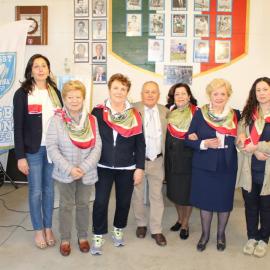 2016 Il foulard di Virginia: Rosanna Pacifici, Fanny Torresan, Sergia Salmaso, Elide Perdon, Orietta Cibin e Maura Grando