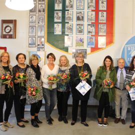 2017 Il foulard di Virginia: Manuela Bortolotti, Vera Buosi, Doriana D’Andrea, Dolores Gaiotto, Adelaide Pelizzon, Donatella Travagin, Cinzia Troian, Franca Gressini 